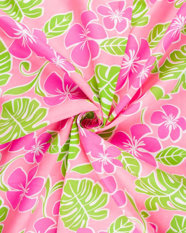 Polynesian Fabric MOEMOEA Pink - Tissushop